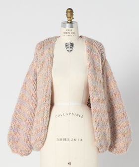 Les Tricots d'O/＜Les Tricots d’O x Drawer＞ PPY CARDIGAN ローゲージカーディガン/カーディガン / ボレロ