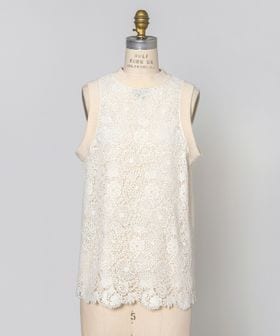 DRAWER/CAPSULE レースノースリーブブラウス/シャツ / ブラウス