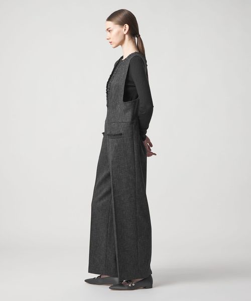 DRAWER/CEREMONY タチキリメランジジャンプスーツ/オーバーオール / オールインワン