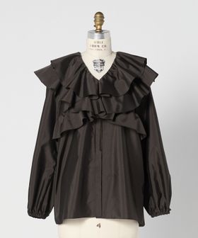 DRAWER/CEREMONY フリルカラーブラウス/シャツ / ブラウス