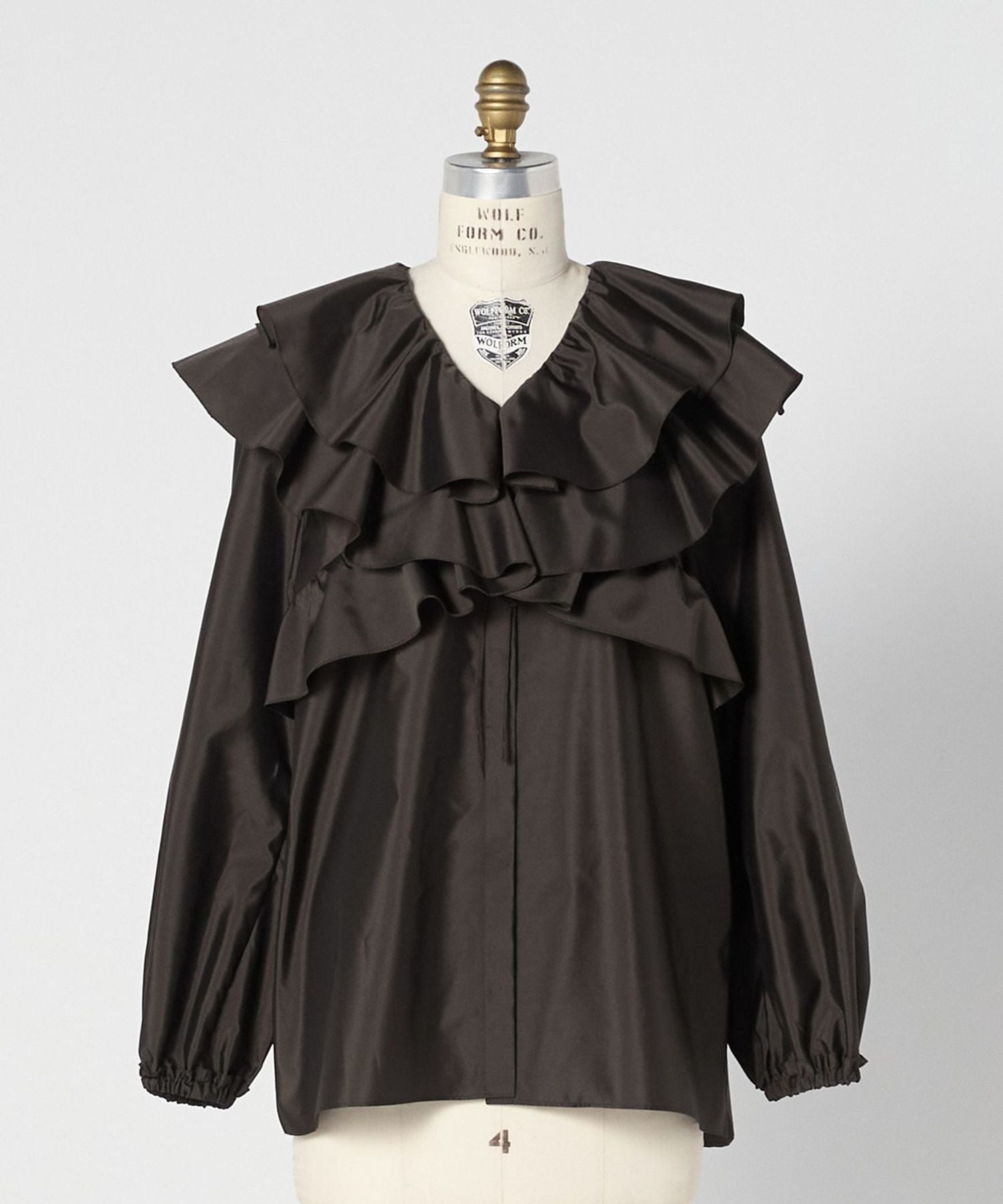 CEREMONY フリルカラーブラウス