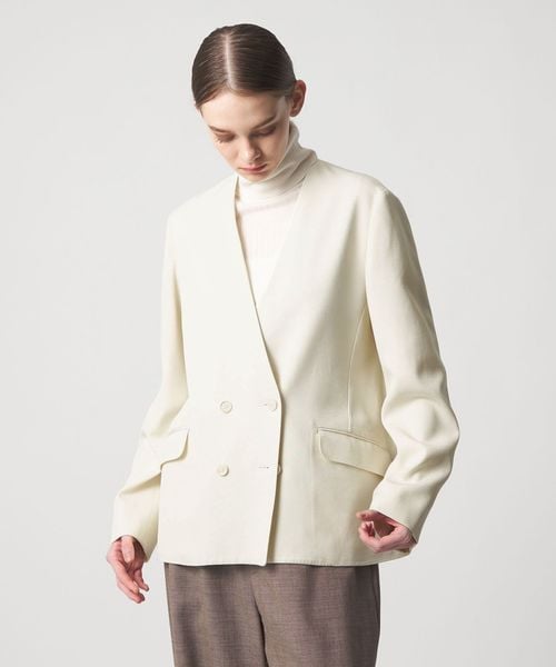 DRAWER/CEREMONY ノーカラージャケット/ノーカラージャケット