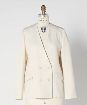 DRAWER/CEREMONY ノーカラージャケット/ノーカラージャケット