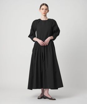 DRAWER/CEREMONY ギャザーマキシドレス/ワンピース