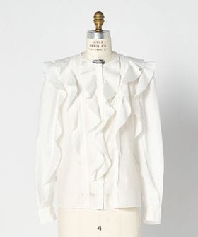 DRAWER/CEREMONY ランダムフリルブラウス/シャツ / ブラウス