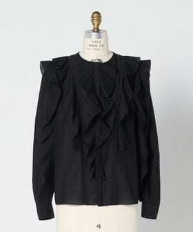 DRAWER/CEREMONY ランダムフリルブラウス/シャツ / ブラウス
