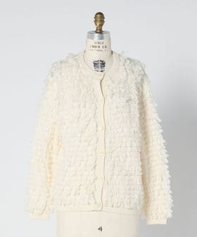 DRAWER/RESORT 7Gフリンジカーディガン/カーディガン / ボレロ