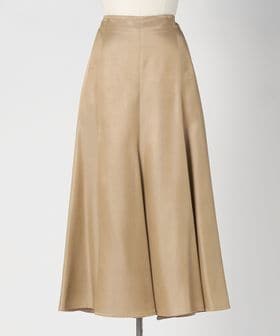 DRAWER/RESORT ツイルフレアスカート/ミモレ / ロング