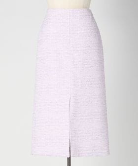 DRAWER/RESORT ツイードタイトスカート/ミモレ / ロング