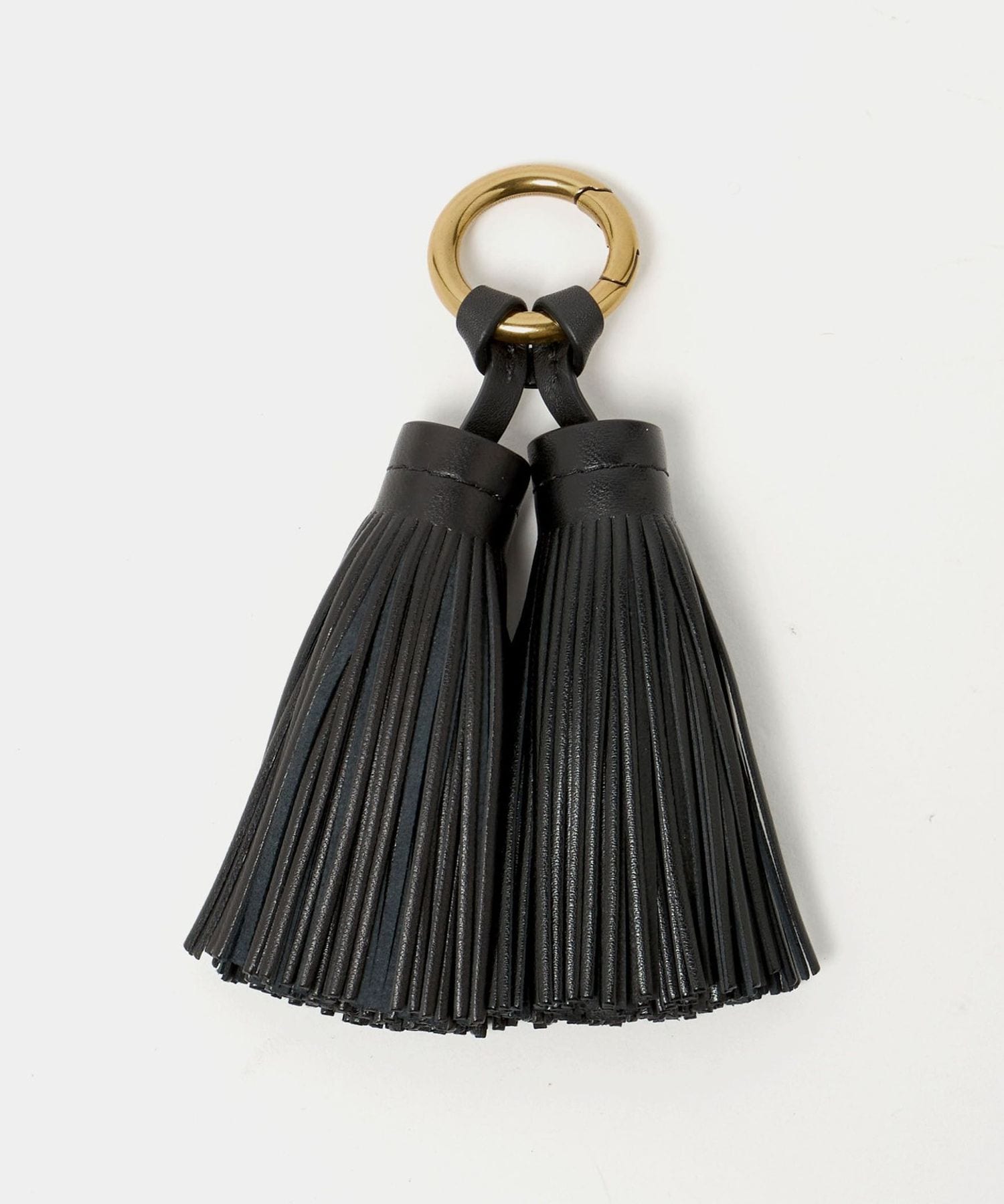 J&M DAVIDSON＞ブラック ダブルタッセルチャーム