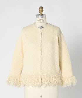 DRAWER/RESORT 3Gフリンジカーディガン/カーディガン / ボレロ