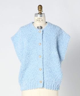 DRAWER/SPRING1 5Gツイーディーニットベスト/ベスト