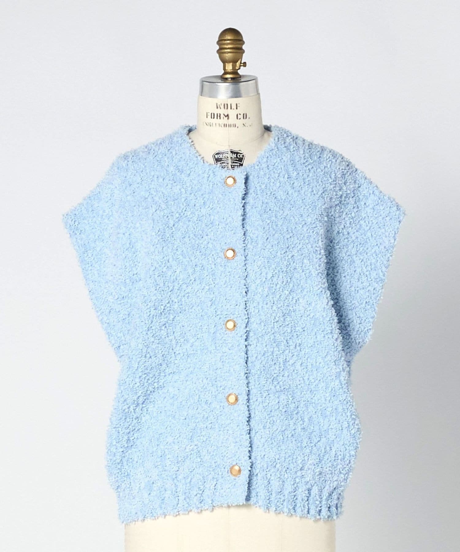 SPRING1 5Gツイーディーニットベスト