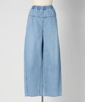 DRAWER/RESORT フェードデニムドロストパンツ/デニムパンツ