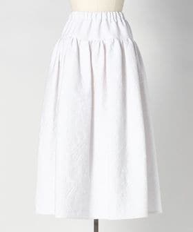 DRAWER/RESORT ジャガードギャザースカート/ミモレ / ロング