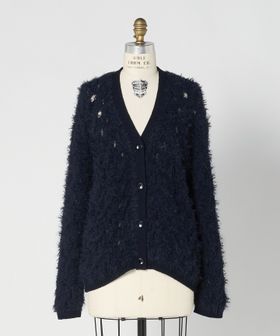 DRAWER/RESORT 3Gメッシュカーディガン/カーディガン / ボレロ