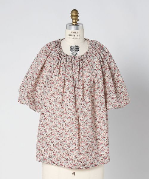 T-mat Masaki-Paris/＜T―mat Masaki―Paris x Drawer＞ レッドフラワーブラウス/シャツ / ブラウス