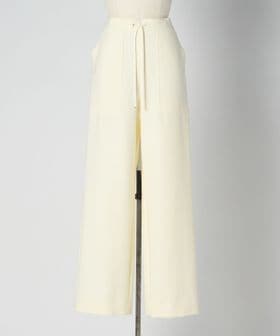 DRAWER/SPRING1 ジョーゼットドロストパンツ/イージーパンツ