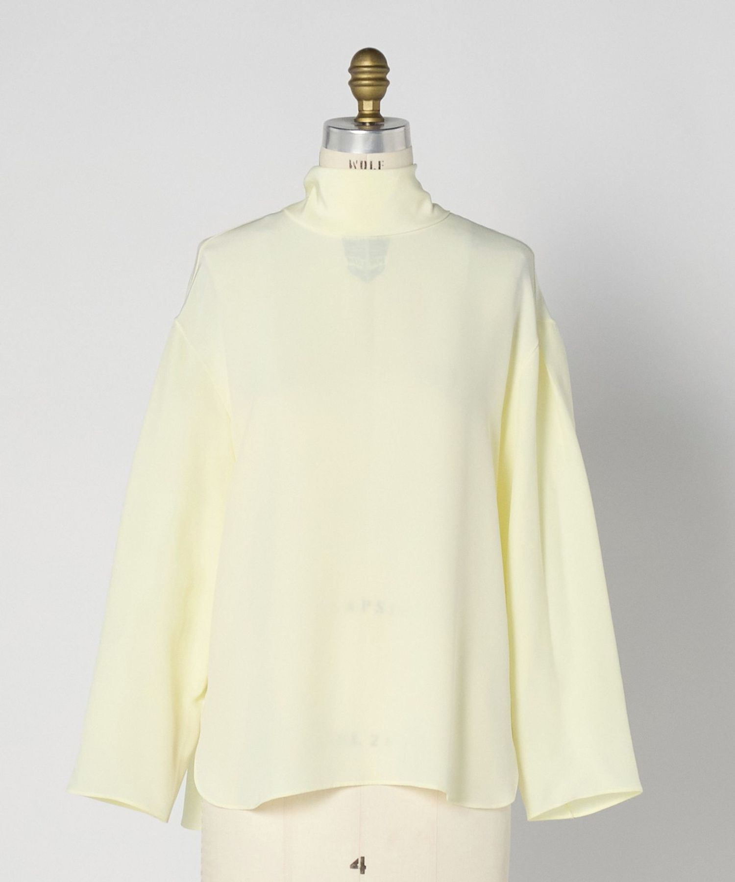 SPRING1 シルクボウタイブラウス