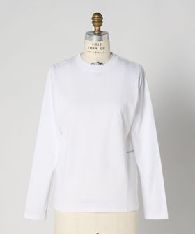 THE INTERNATIONAL ART COLLECTION/＜THE INTERNATIONAL ART COLLECTION x Drawer＞ ロゴプリントロングスリーブTシャツ/Tシャツ / カットソー