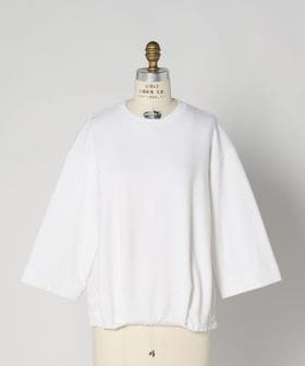 DRAWER/SPRING1 裏毛切り替えプルオーバー/Tシャツ / カットソー