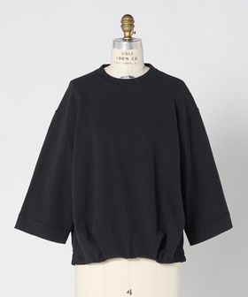 DRAWER/SPRING1 裏毛切り替えプルオーバー/Tシャツ / カットソー