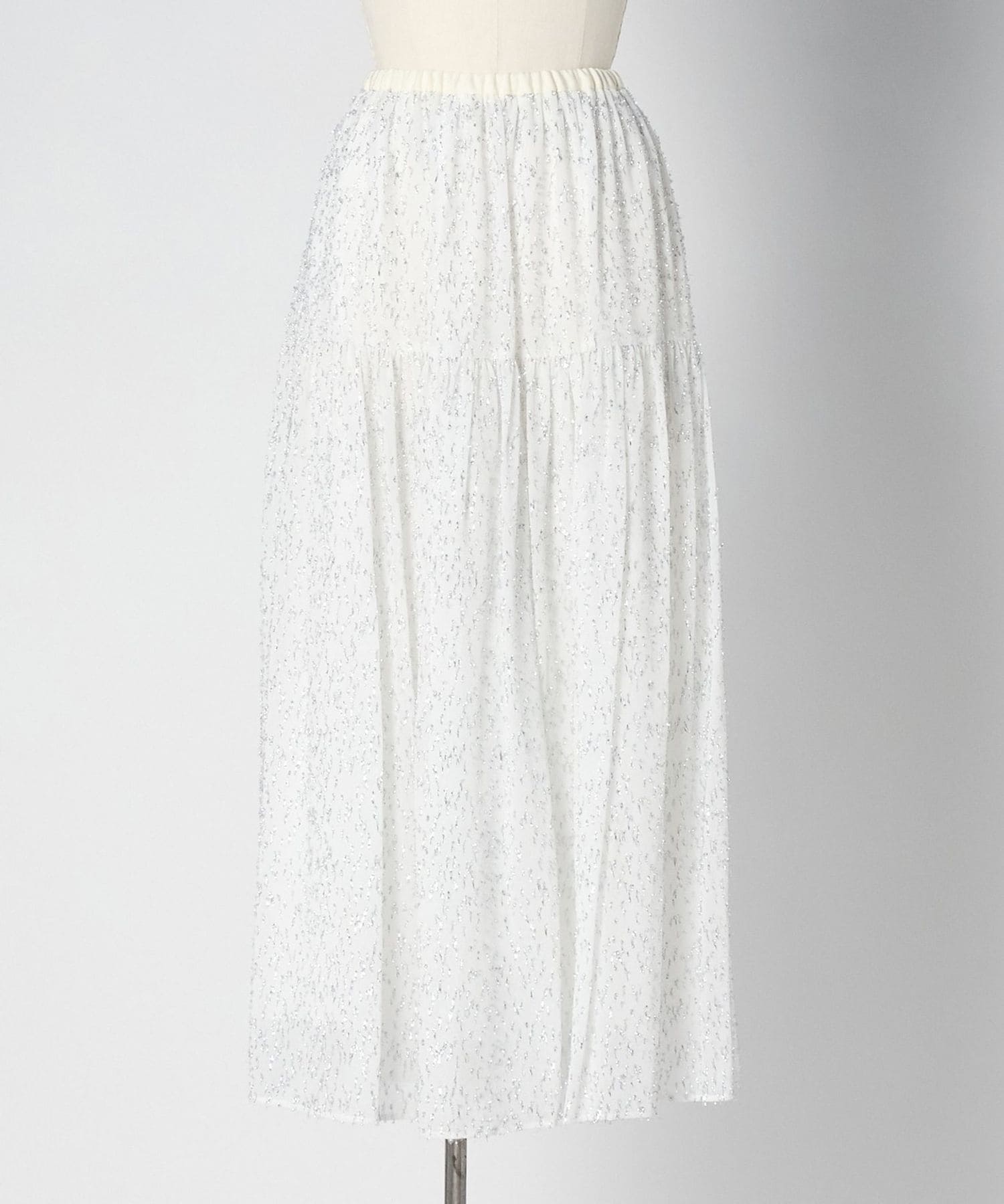 SPRING1 ティアードギャザースカート