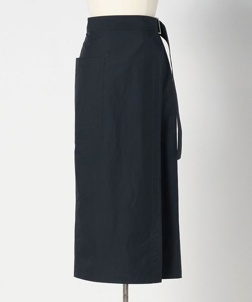 DRAWER/SPRING2 タイプライターラップスカート/ミモレ / ロング