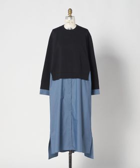 DRAWER/SPRING2 16Gシャツコンビワンピース/ワンピース