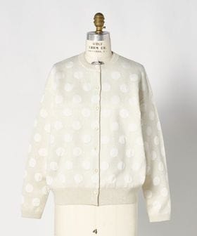 DRAWER/SPRING2 ドットカーディガン/カーディガン / ボレロ