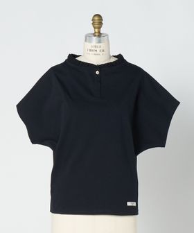 ATLANTIQUE ASCOLI/＜Atlantique Ascoli ＞ HENLEY SWEAT SS TOP ショートスリーブ/Tシャツ / カットソー