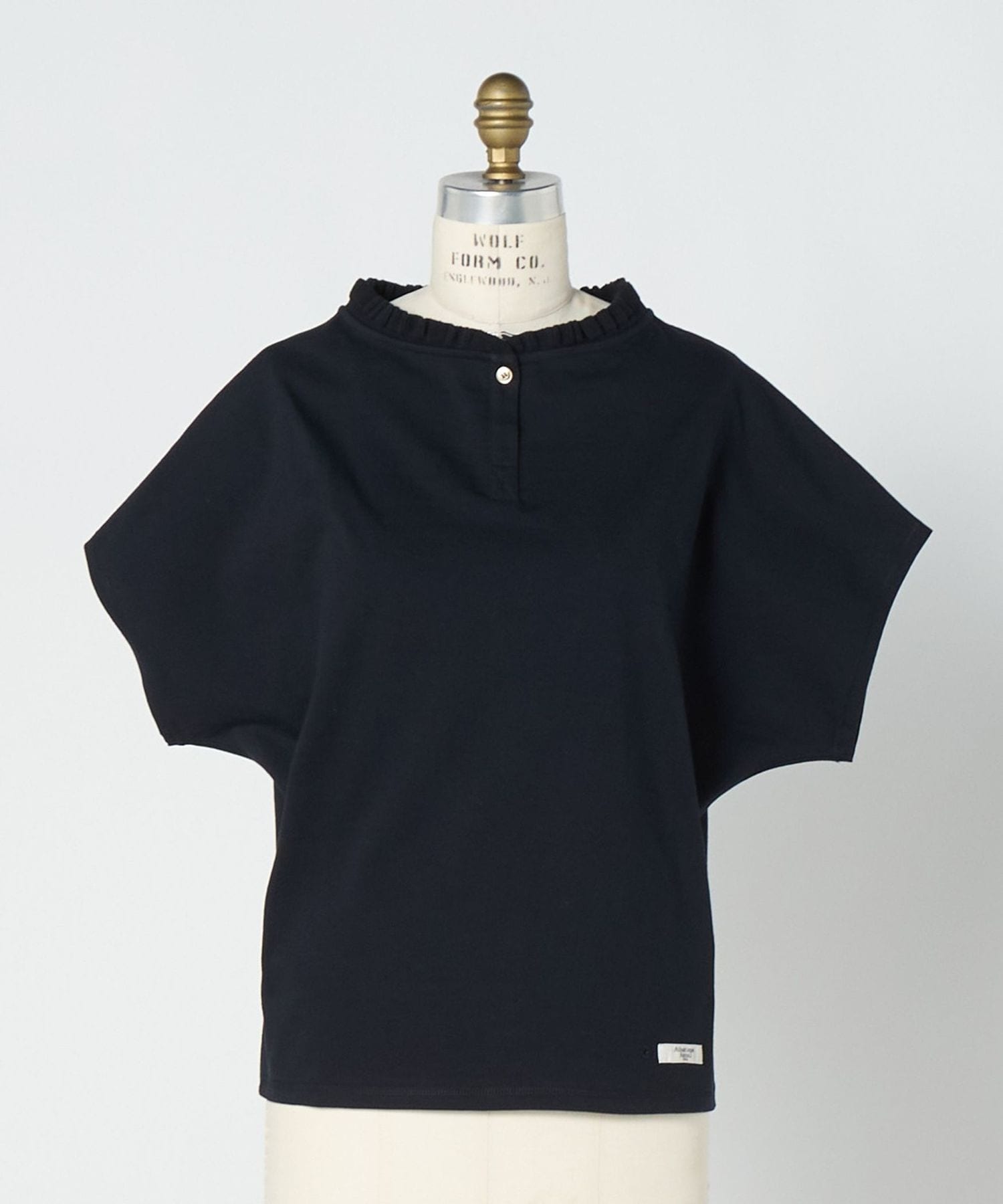 drawer atlantique ascoli スウェット　セーター　カシミア Atlantique Ascoli ＞ HENLEY SWEAT SS TOP ショートスリーブ