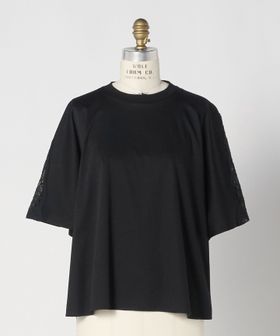 DRAWER/SPRING2 コットンジャージーレースドルマントップス/Tシャツ / カットソー