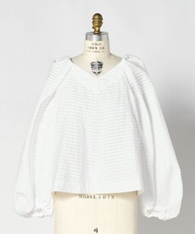 DRAWER/SPRING2 コットンVネックブラウス/シャツ / ブラウス