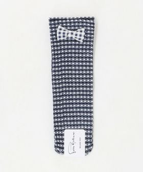 Pierre Mantoux/＜PIERREMANTOUX＞ CALZINO OXFORD チェックリボンソックス/ソックス / 靴下