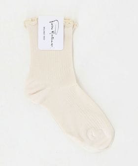 Pierre Mantoux/＜PIERREMANTOUX＞ CALZINO IVREA リブショートソックス/ソックス / 靴下