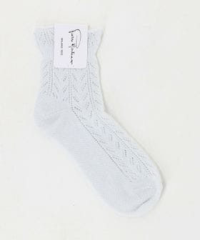 Pierre Mantoux/＜PIERREMANTOUX＞ CALZINO TOLEDO ヘリンボーン柄ソックス/ソックス / 靴下