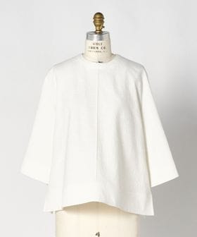 DRAWER/SPRING2 ジャガードクルーネックブラウス/シャツ / ブラウス