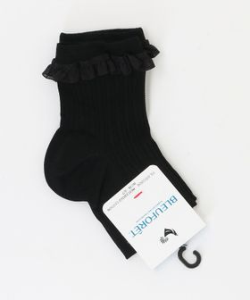 BLEU FORET/＜BLEU FORET＞ RIB MERCERISED SOCKS ソックス/ソックス / 靴下