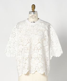 DRAWER/SUMMER レースショートスリーブ/シャツ / ブラウス