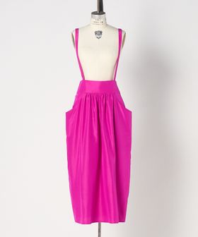 DRAWER/SUMMER コットンシルクストラップスカート/その他スカート