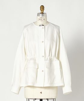 DRAWER/SUMMER ツイルノーカラージャケット/その他コート / ブルゾン