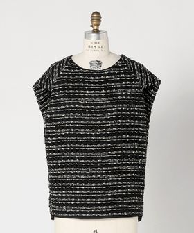 DRAWER/SUMMER アキハツイードノースリーブブラウス/シャツ / ブラウス