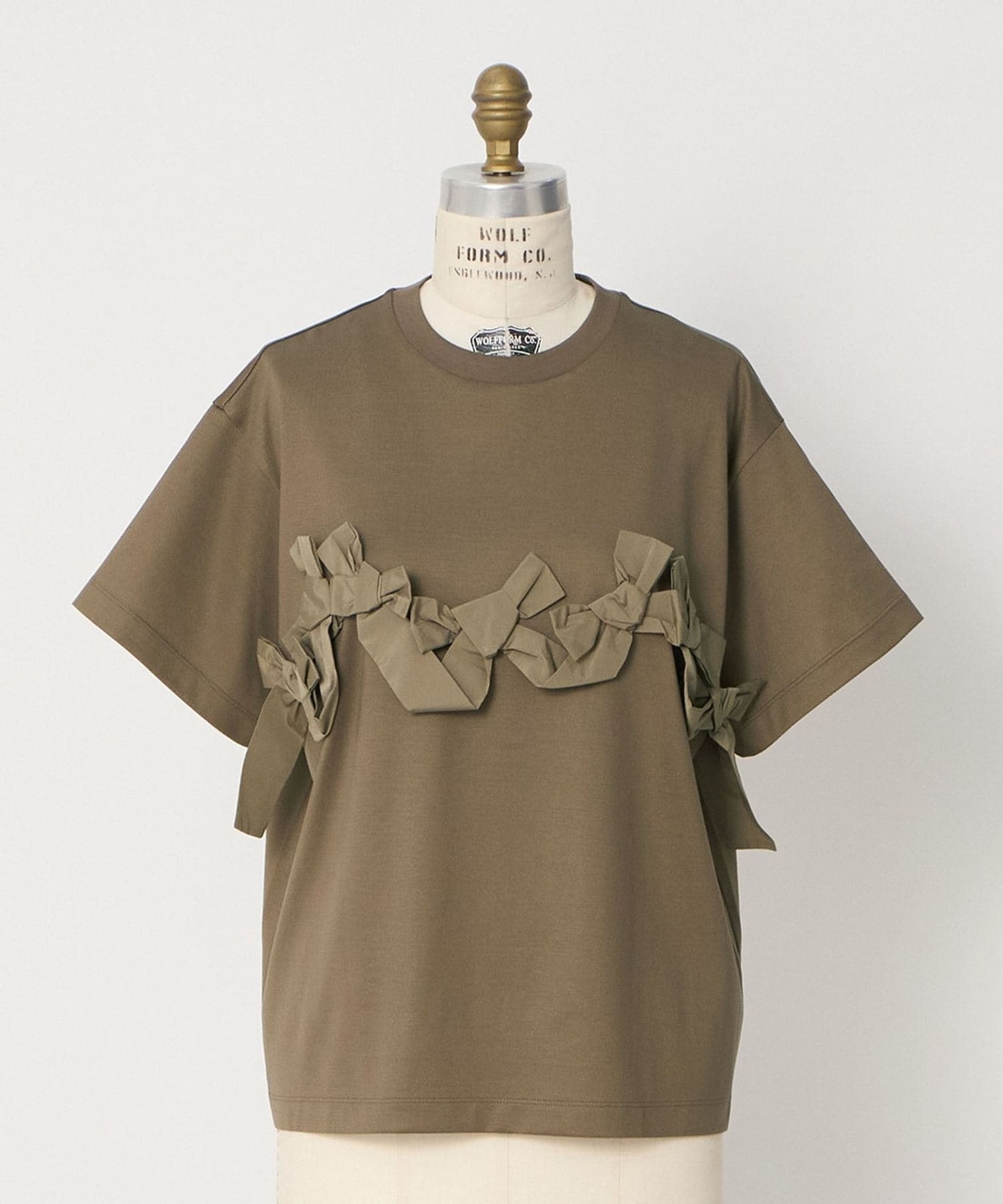 SPRING2 天竺リボンTシャツ