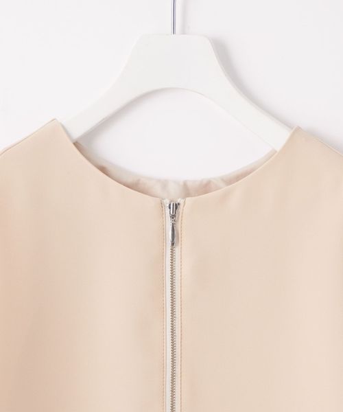 Emmel Refines エメル リファインズ Em 2way Zip ロングスリーブ ワンピース Www Gigascope Net