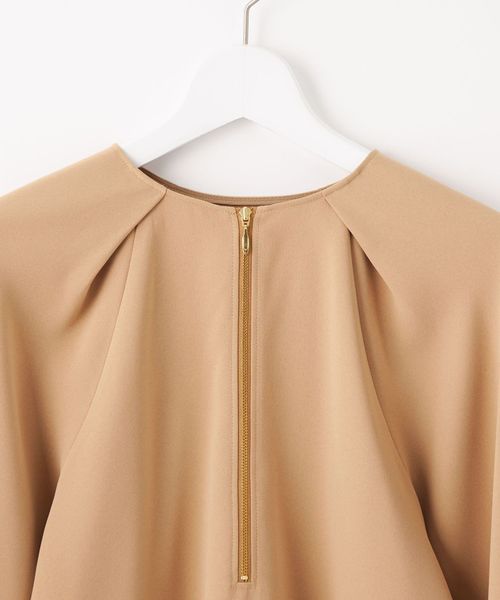 Emmel Refines Em 2way Zip ロングスリーブ ブラウス