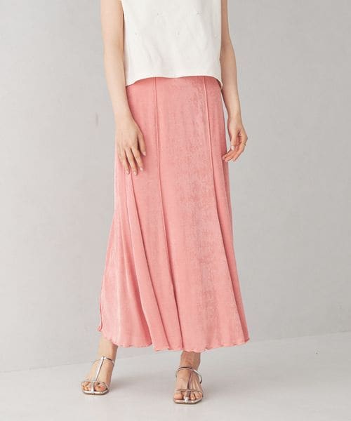 EMMEL REFINES/＜EMMEL REFINES＞EM シャイニー ナロー スカート/ミモレ / ロング