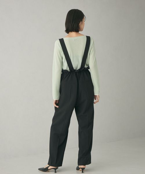 エンフォルド フリルサスペンダー ENFOLD エンフォルドDRAPE SUSPENDERS ドレープサスペンダー