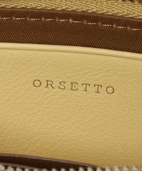 【未使用】ORSETTO　UNITED ARROWS 別注 CAPRE ORSETTO＞ORSETTO CAPRE ウォレット 財布＜ Select by EMMEL