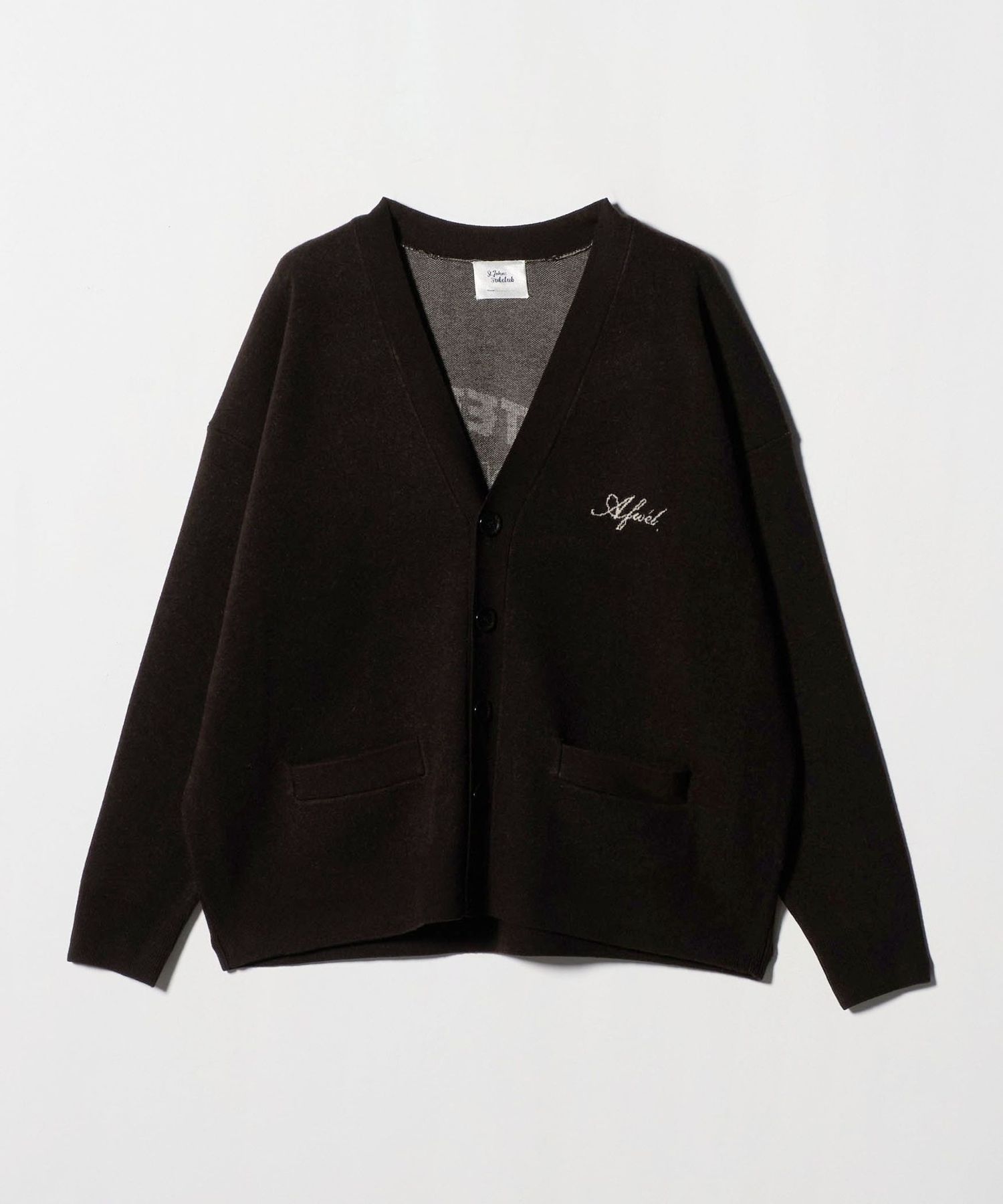 ST.JOHNS 3RD CLUB＞スウェットライク カーディガン CT＜ Select by